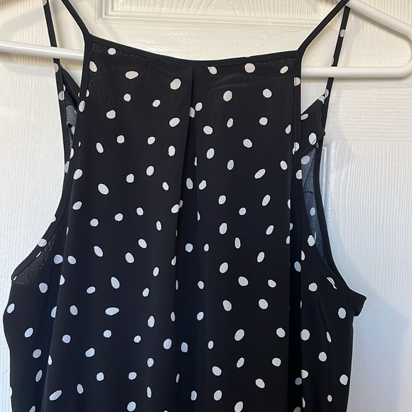 Ladies blue and polka jumpsuit - Picture 5 of 9